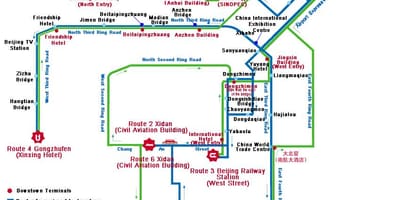 Картата автобусни Шенжен 