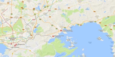 Пристанище шекоу картата